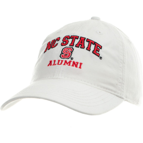 Adjustable Hat - White - NC State A